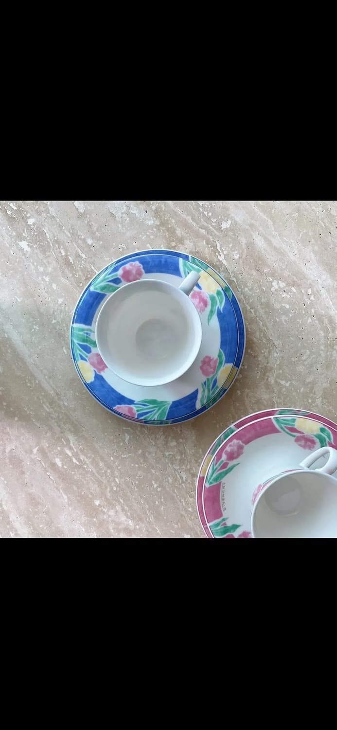 지방시 트리오 찻잔 그릇 접시 6p세트 상품이미지3