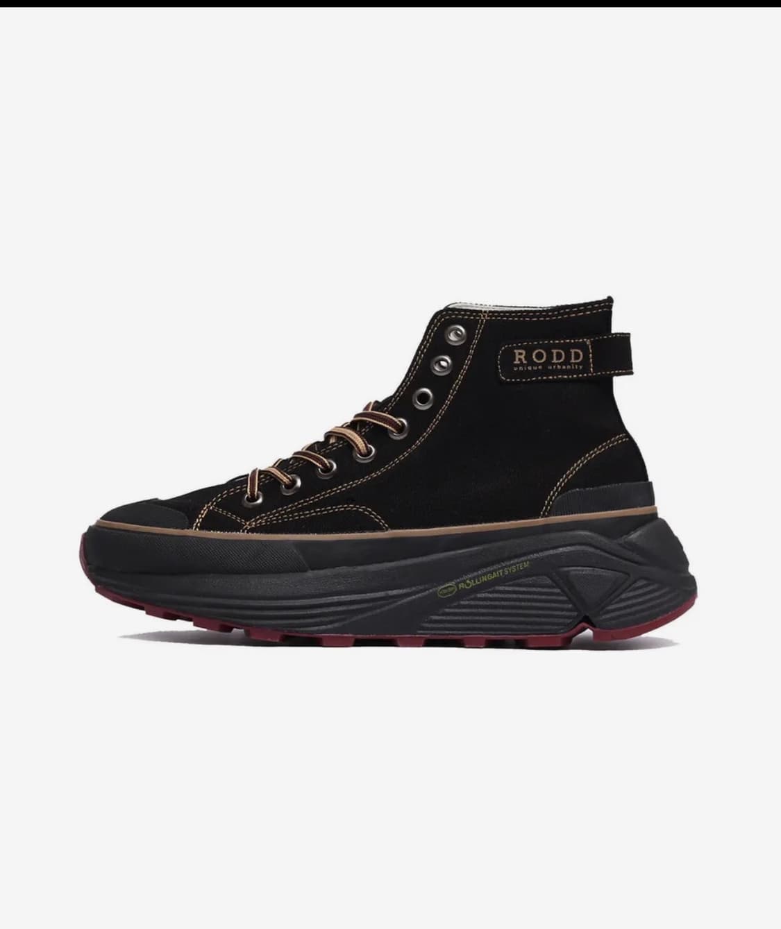 RODD 로드 에이블러 롤링 컨버스 (버건디 블랙) 상품이미지3