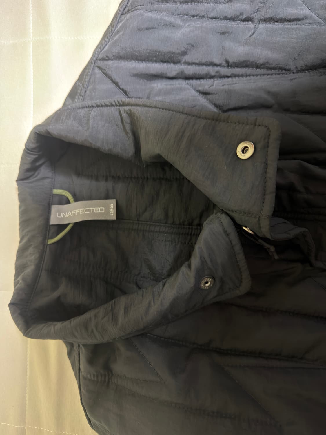 언어펙티드 퀄티드 블루종 L사이즈 상품이미지3