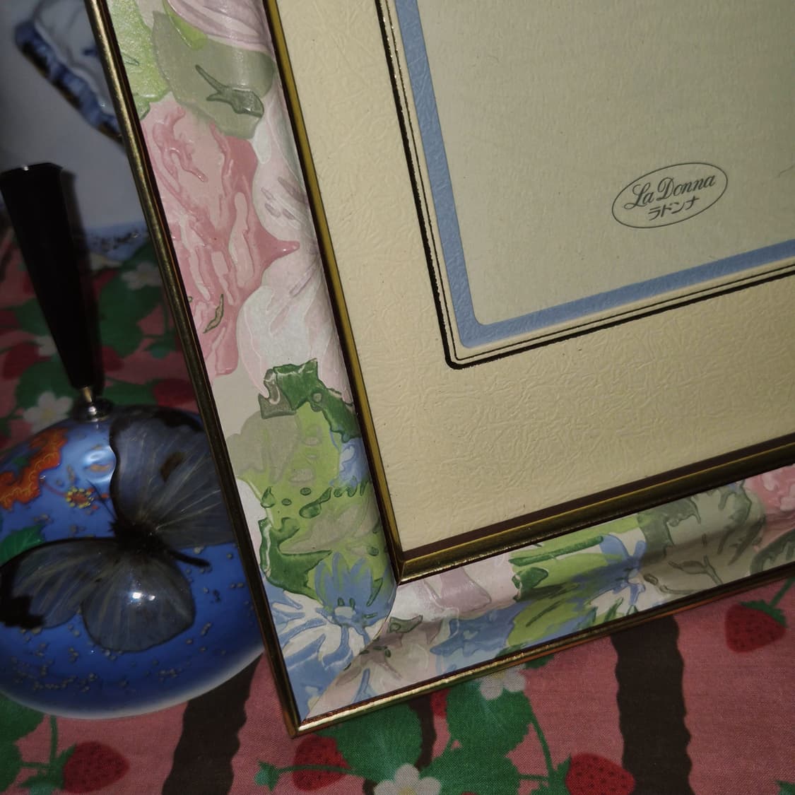 80s 라돈나 수채화 플로랄 2way 우드 액자 상품이미지9