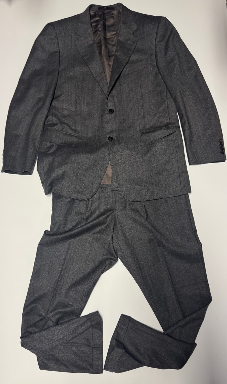 닥스 daks 스트라이프 울 정장 셋업 L 그레이 상품이미지1