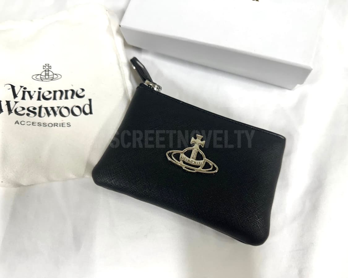 비비안 웨스트우드  동전지갑 파우치지갑 블랙 무료배송 ​ ​ 상품이미지2