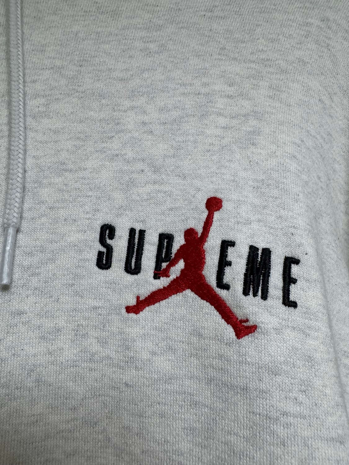 [M] 슈프림 조던 후드 애쉬 그레이 상품이미지3