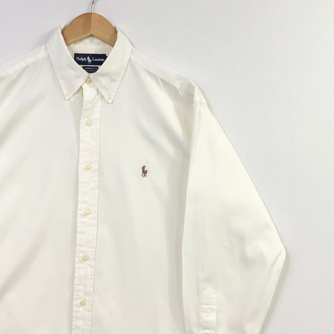 XL 폴로 아이보리 셔츠 상품이미지1