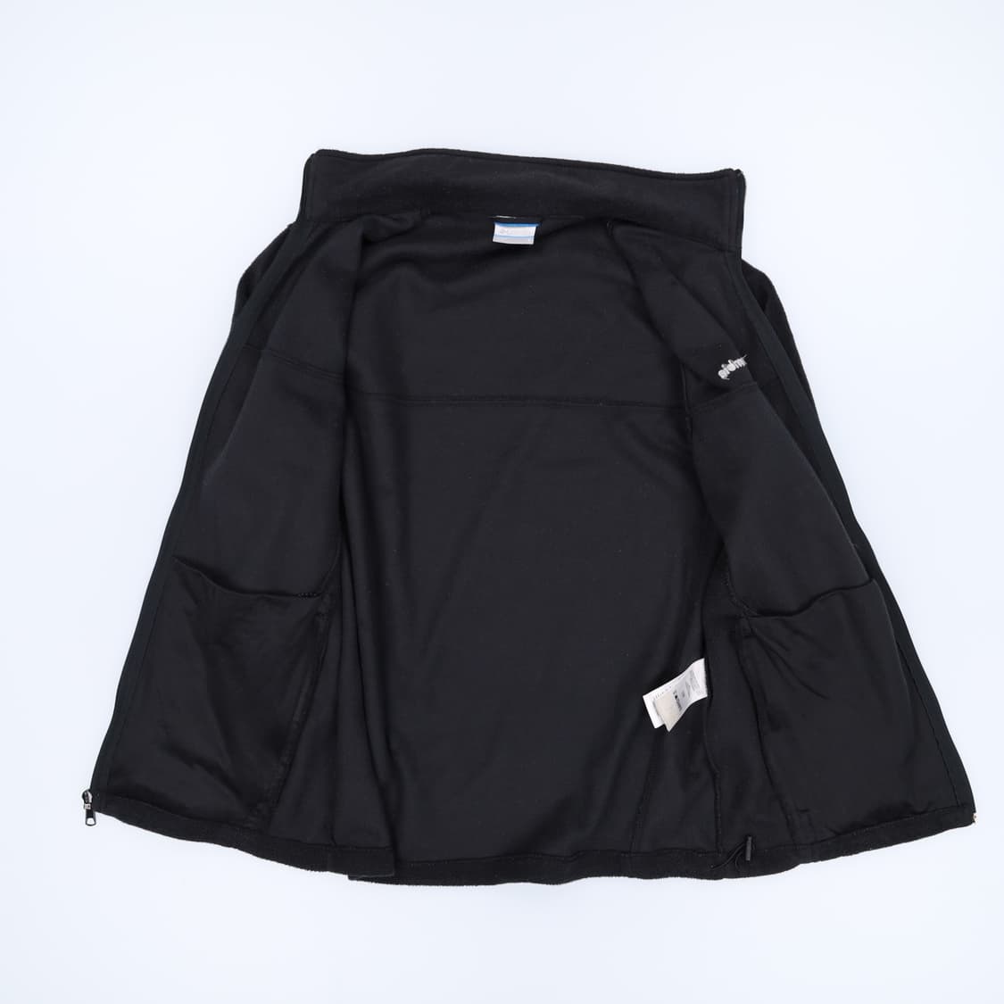 [S] 컬럼비아 블랙 소프트쉘 플리스 후리스 자켓 3899 상품이미지3