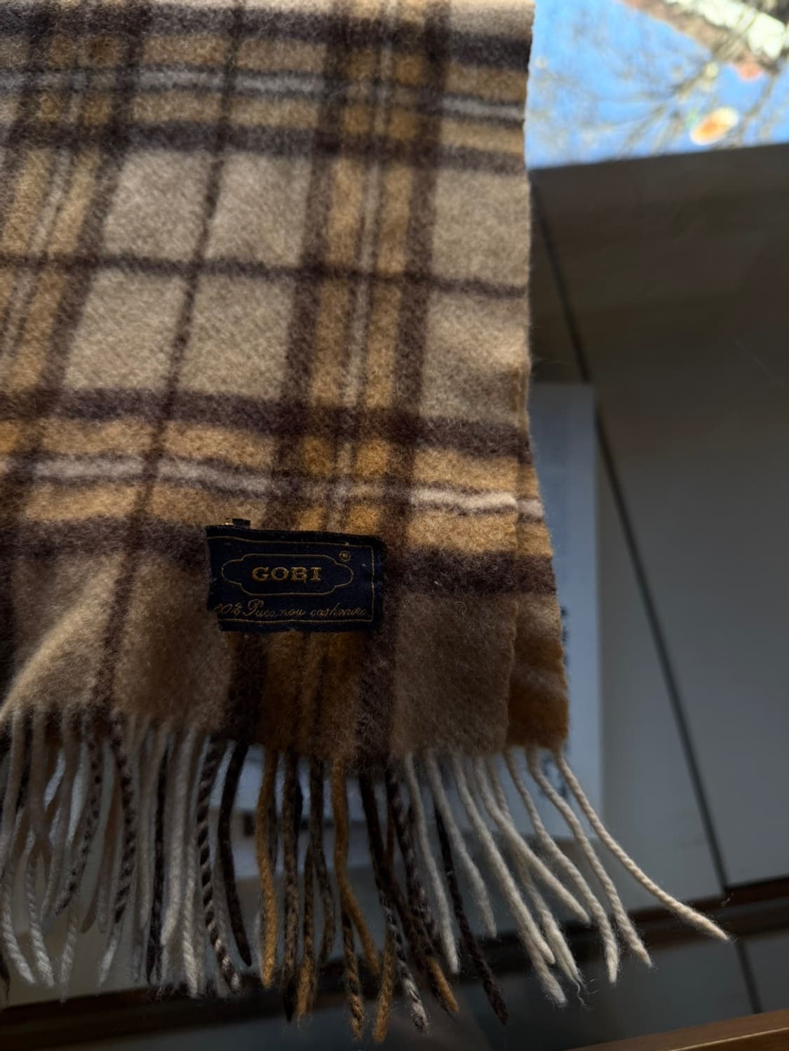 고비 캐시미어 머플러 상품이미지6