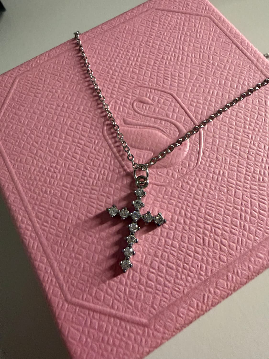 [새상품] 빈티지 십자가 목걸이 상품이미지1