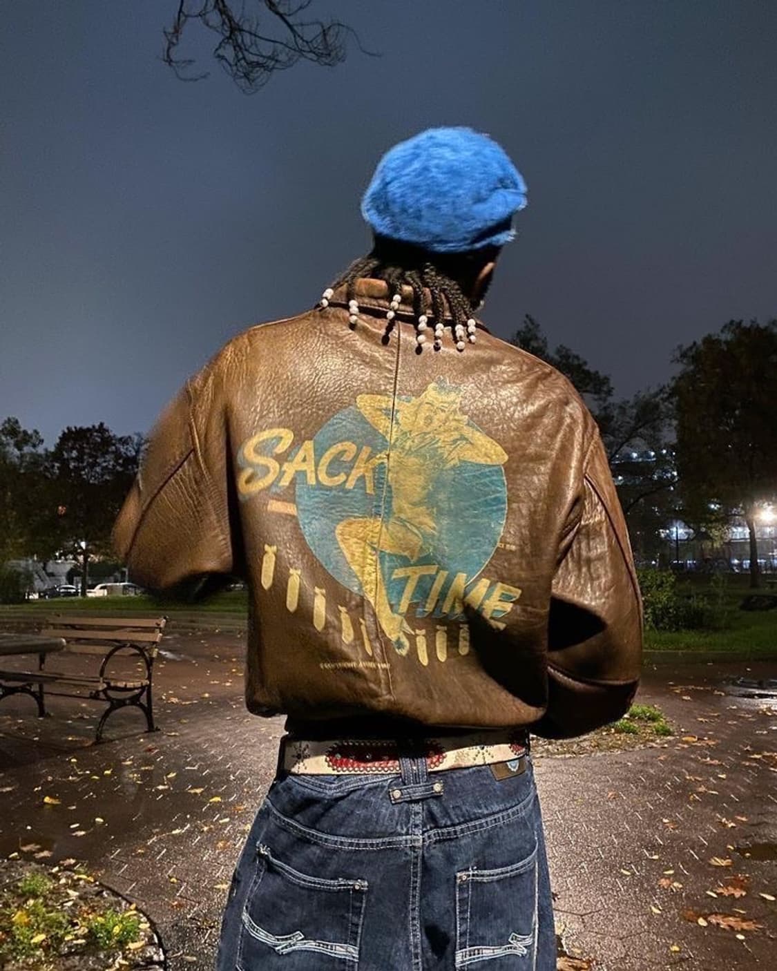 90's OG 아비렉스 레더 A-2 자켓 빈티지 레더 봄버 자켓 상품이미지3