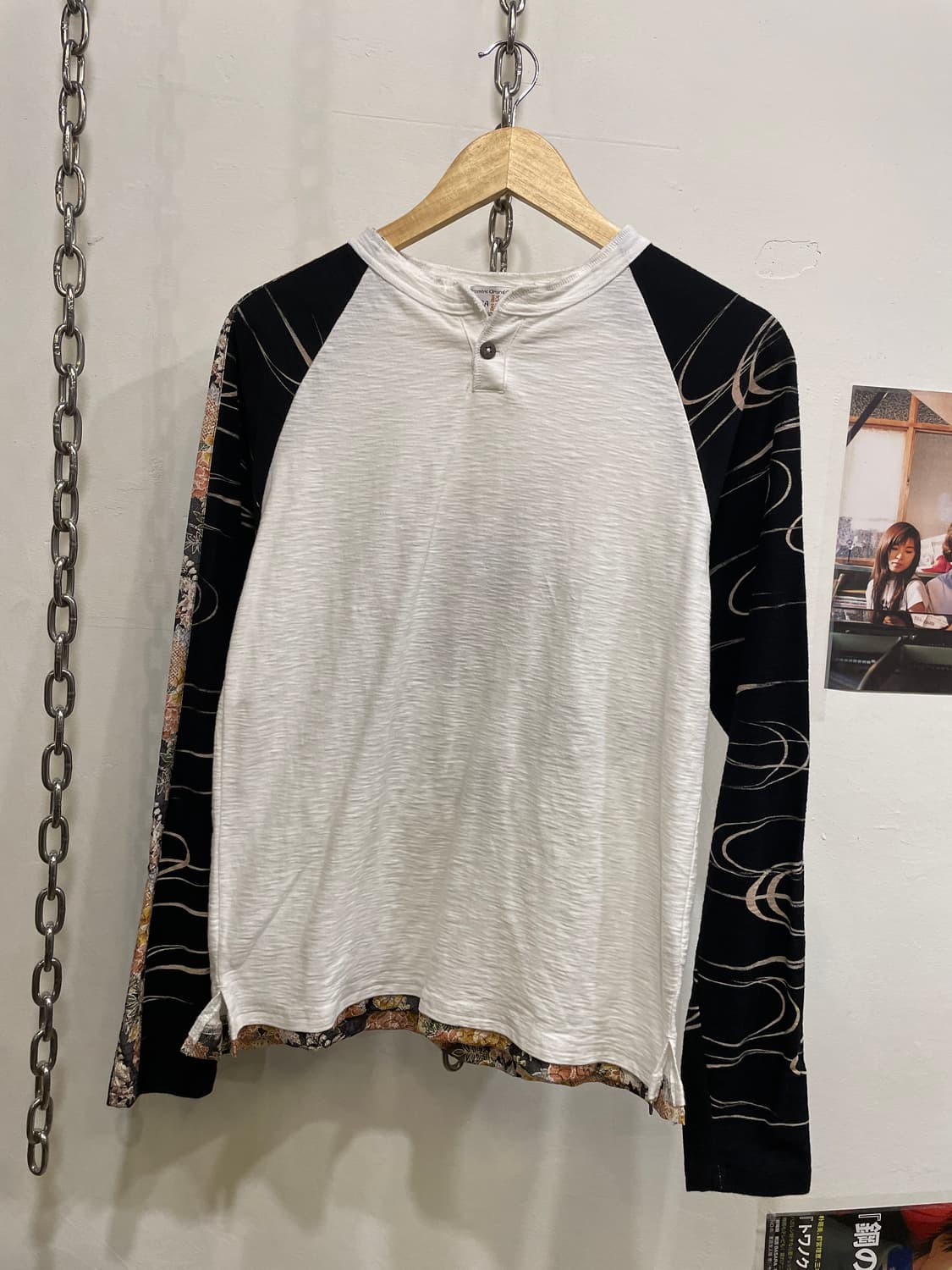 karakuri 카라쿠리 학 자수 롱슬리브 오리엔탈 상품이미지2