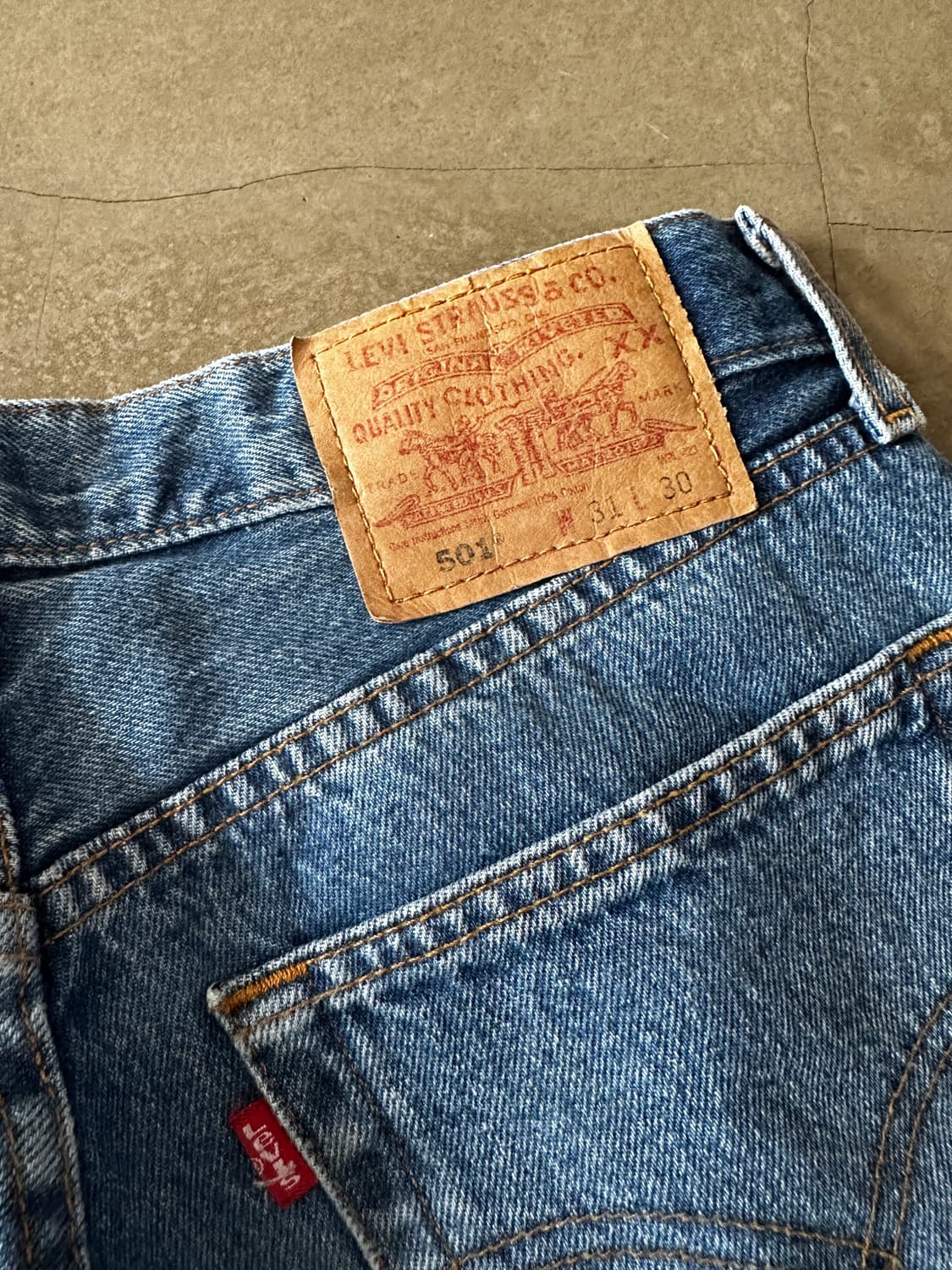 00s Levi’s 501 오리지널 데님 팬츠 w29 상품이미지2