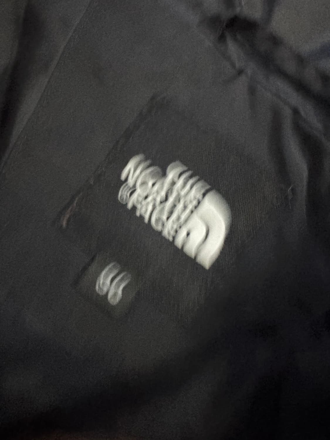 여성 노스페이스 나일론 후드 바람막이 S 블랙 상품이미지3