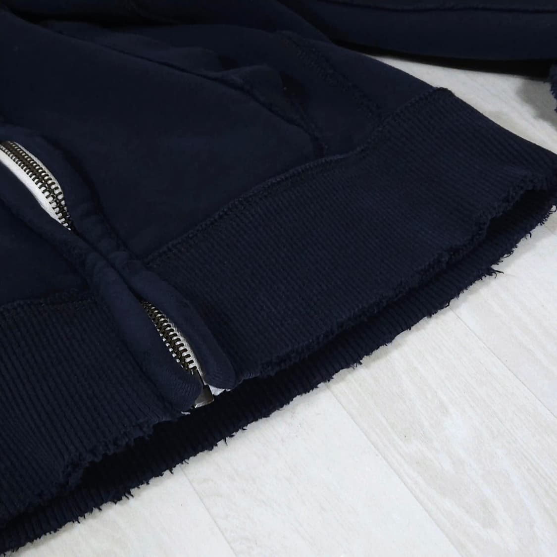 S)아베크롬비 Y2K 후드집업 자켓 워시드 네이비  상품이미지7