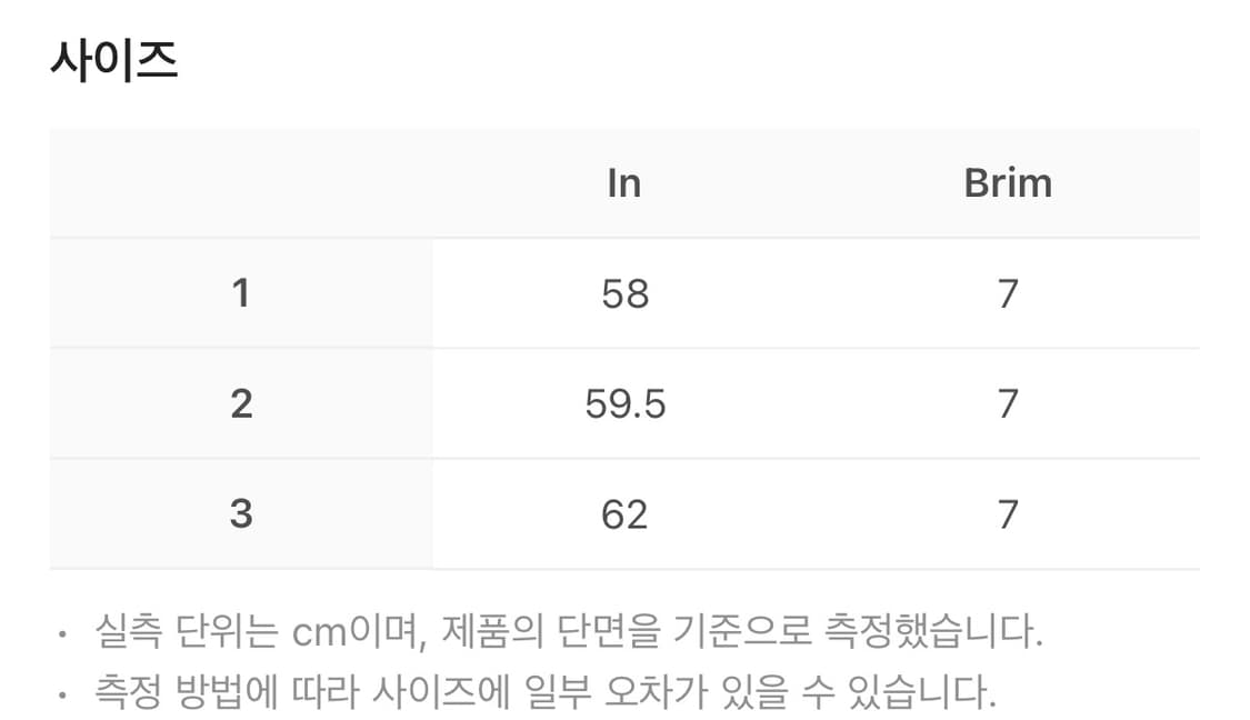 아오이로 6패널 볼캡 3사이즈 상품이미지2