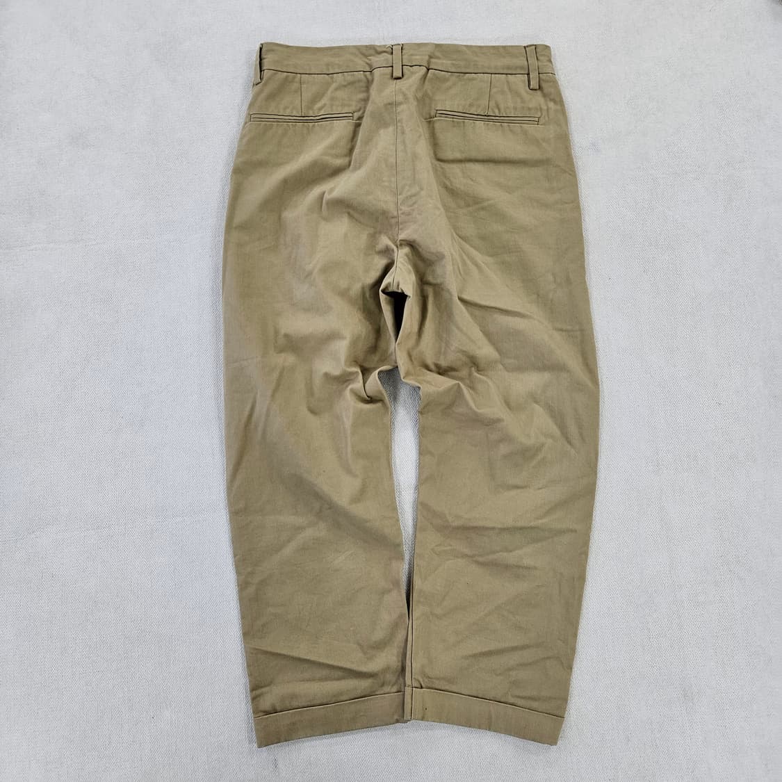 [30] 클로즈드 원턱 베이지 치노 팬츠 0116Y1 상품이미지4