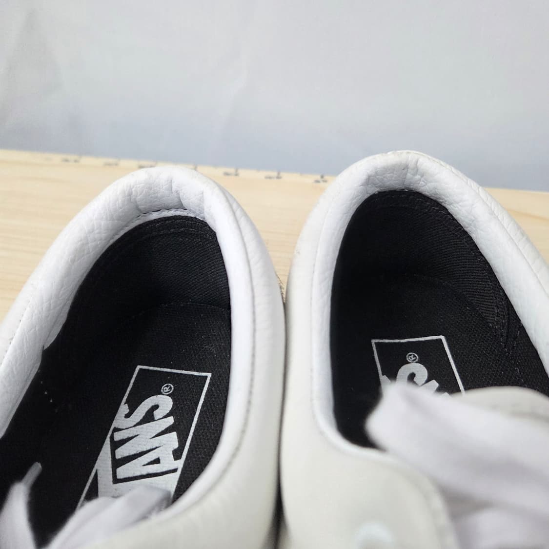 235 반스 에라 레오파드 송치가죽 트루 화이트 스니커즈 운동화 상품이미지8