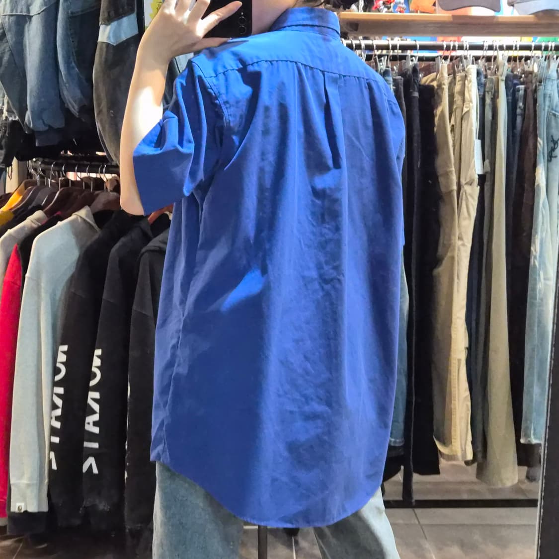 [NO.9] 칼하트 반팔 셔츠 블루 상품이미지5