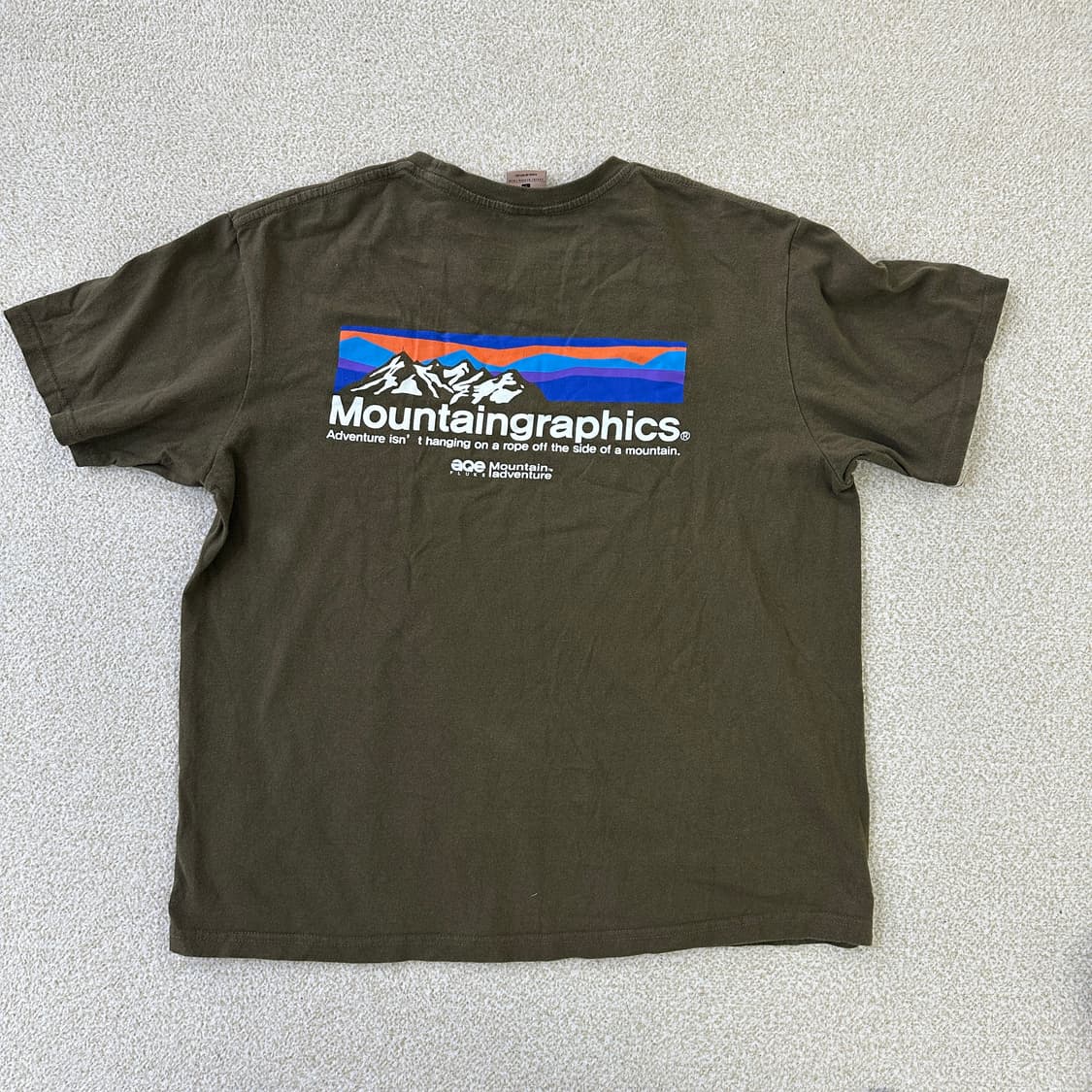 L 플루크 마운틴 그래픽 티셔츠 0323D 상품이미지4