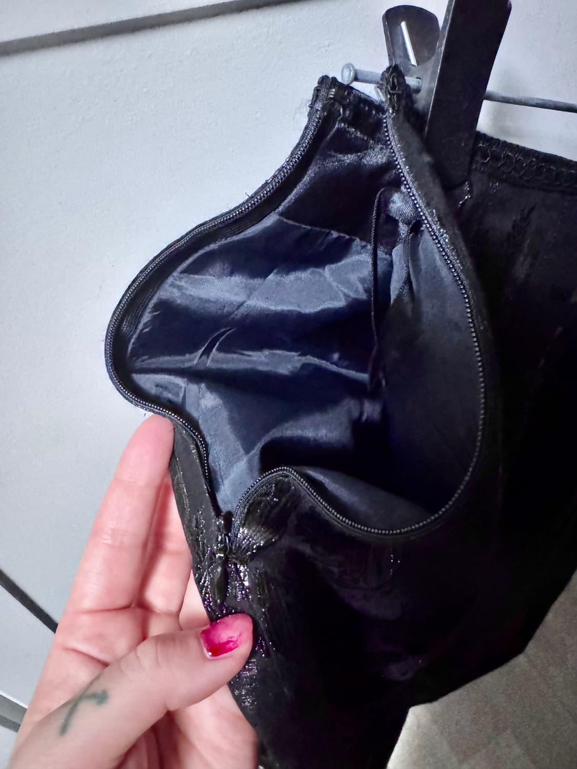 블랙 플라워 패턴 스커트 상품이미지2