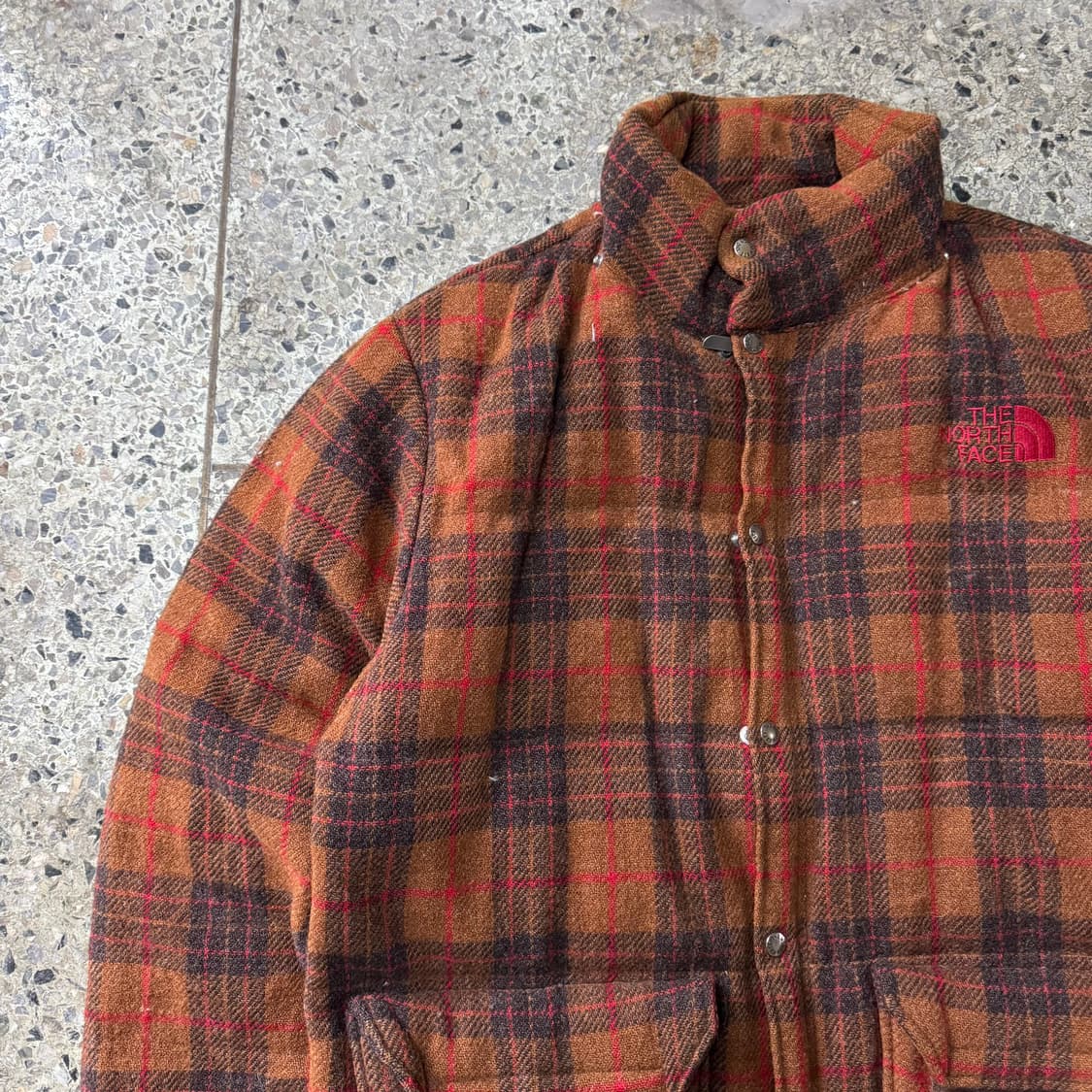 [XL~XXL] 노스페이스 퍼플라벨 해리스트위드 패딩 점퍼 상품이미지4