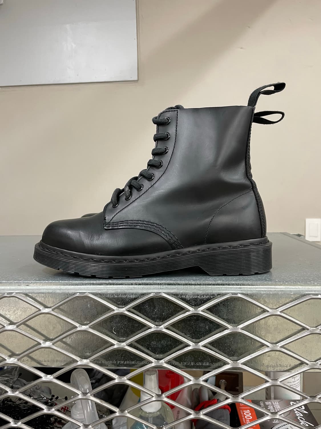 닥터마틴 1460 모노 스무스 레더 부츠 uk8 상품이미지1