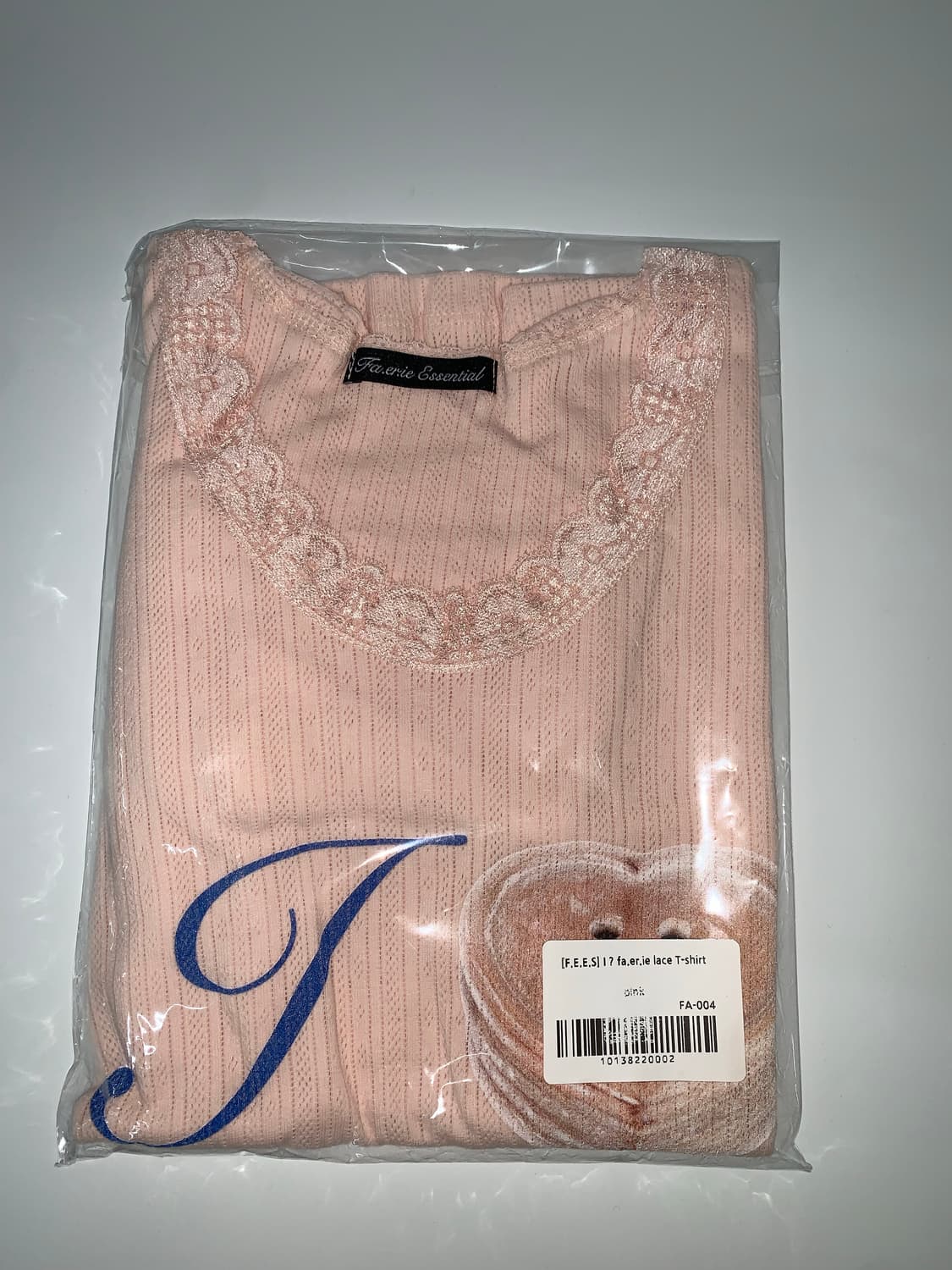 fa.er.ie lace T-shirt (pink) 상품이미지7