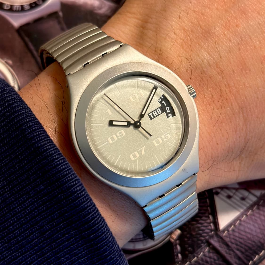 99년판) 빈티지 스와치 플렉서블 밴드 heavenly 상품이미지1