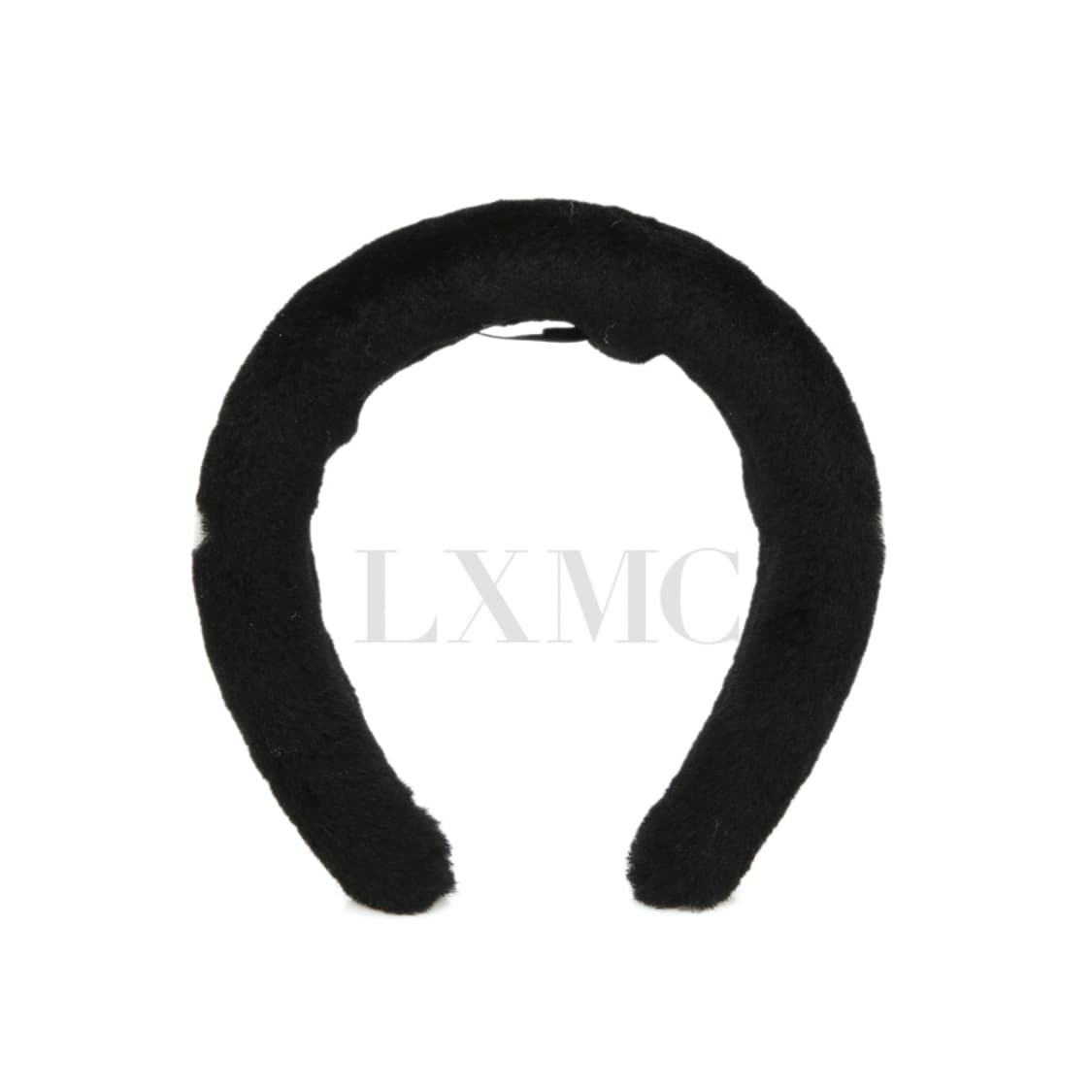 샤넬 시어링 헤어밴드 로고 레터링 밍크 머리띠 AA8510 상품이미지4