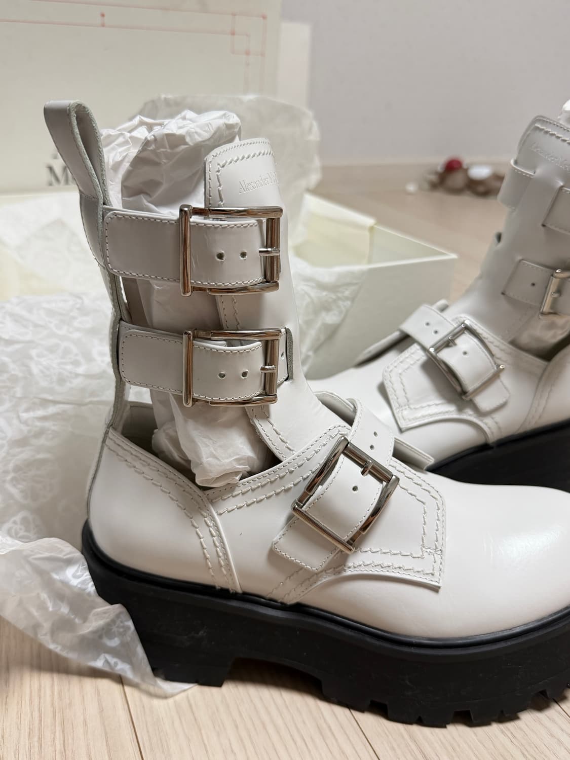 알렉산더맥퀸 부츠 38 상품이미지3