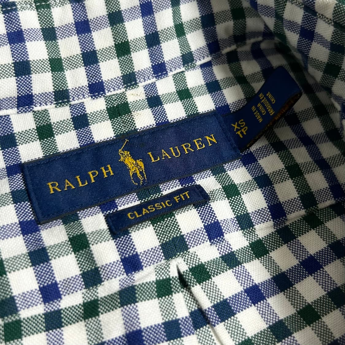 [S] Polo 폴로 랄프로렌 신형 체크셔츠 상품이미지5