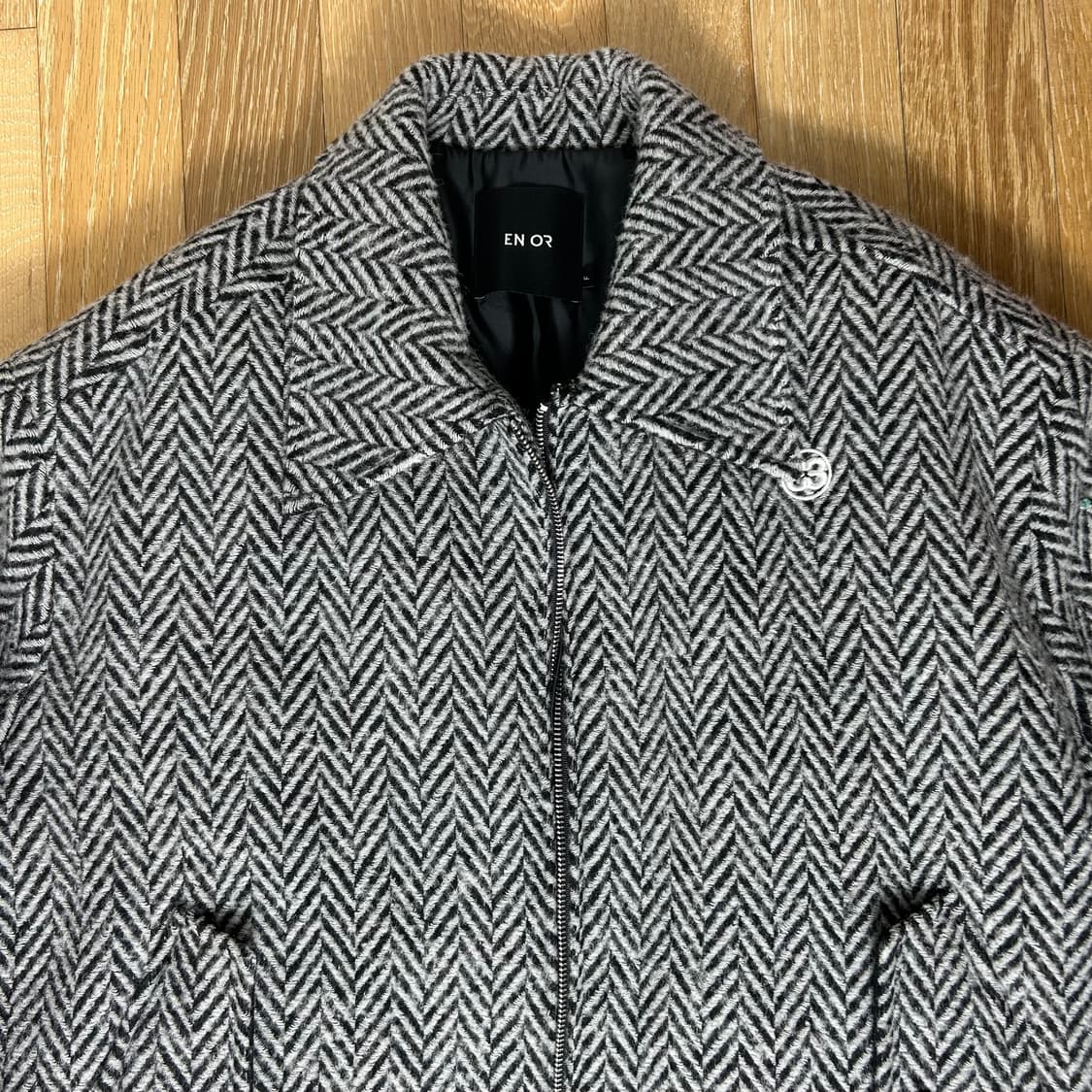 ENOR 엔즈올 헤링본 자켓 100 상품이미지2