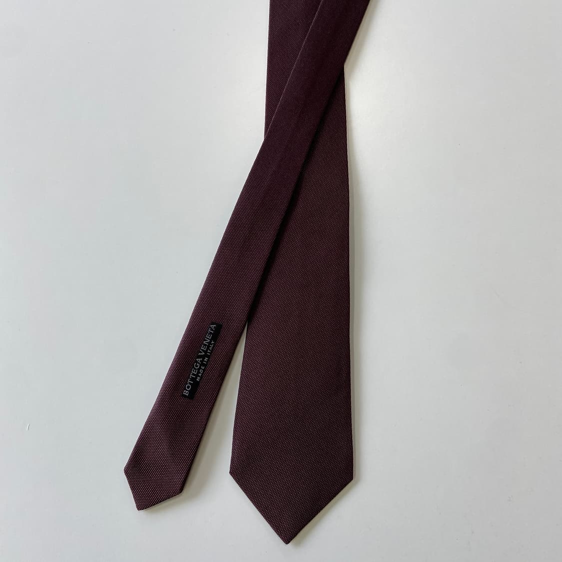 보테가베네타(BOTTEGA VENETA) 명품 정품 넥타이7.8cm 상품이미지1