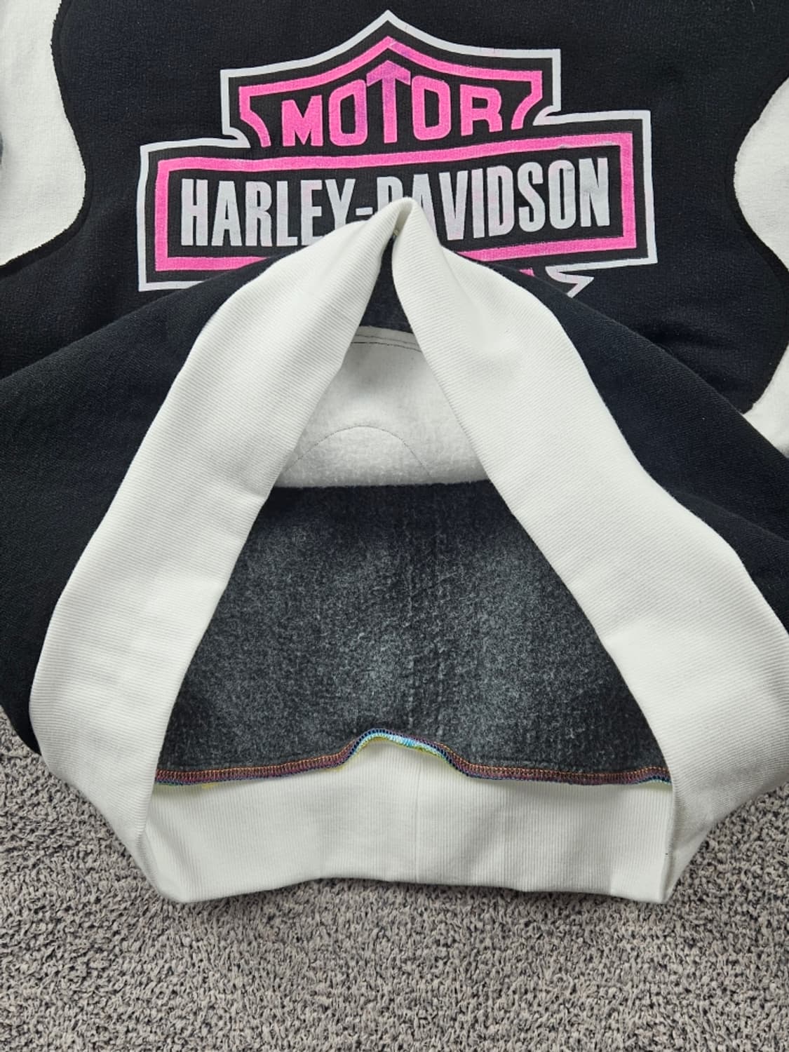 할리데이비슨X프룻오브더룸 아플리케 커스텀 맨투맨 ( L ) / 9342 상품이미지6