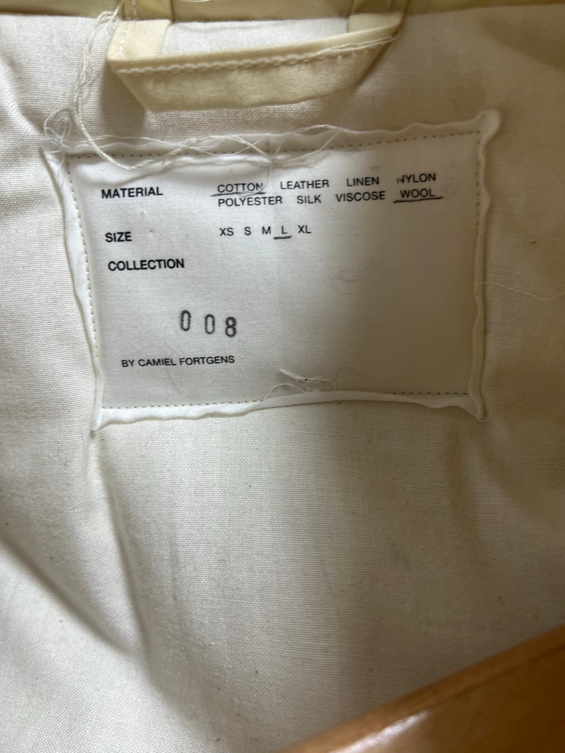 카미엘 포트젠스 스퀘어 자켓 L 상품이미지4