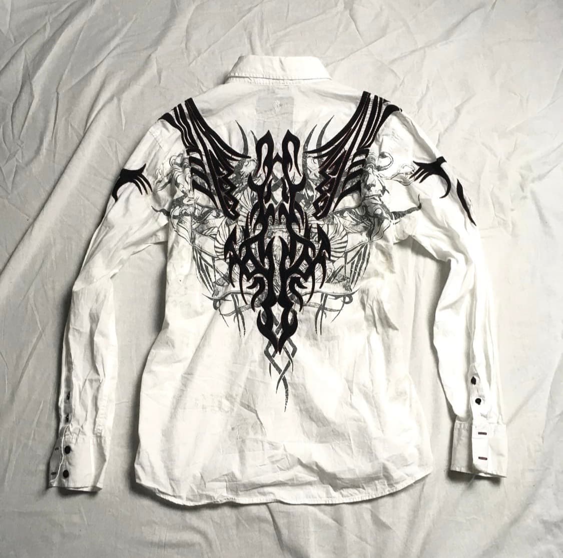 ROAR devil tribal embroidery shirt 상품이미지1