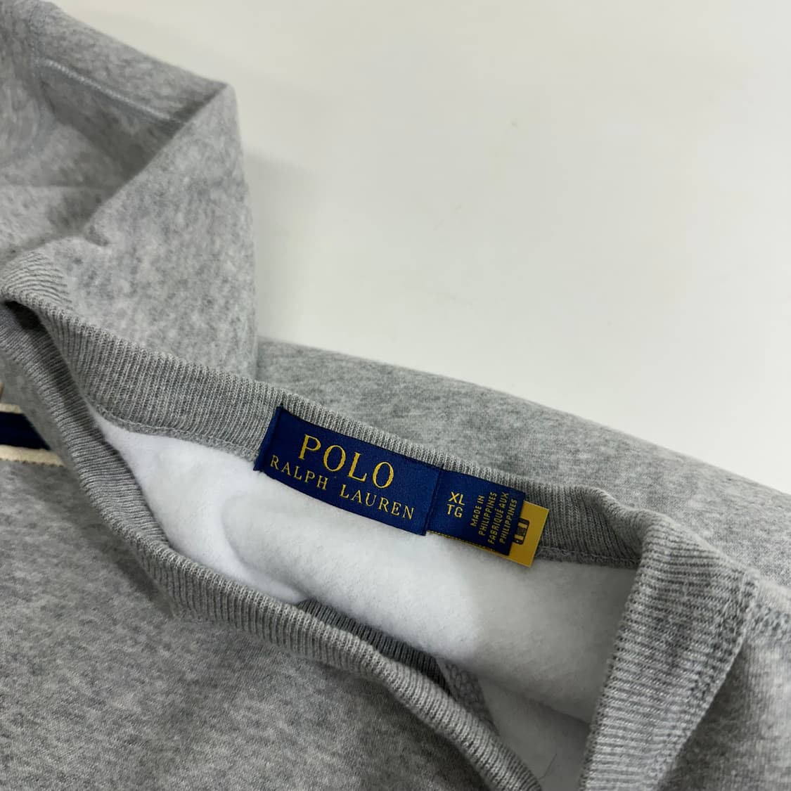 XL 폴로 랄프로렌 그레이 POLO 빅로고 맨투맨 상품이미지4