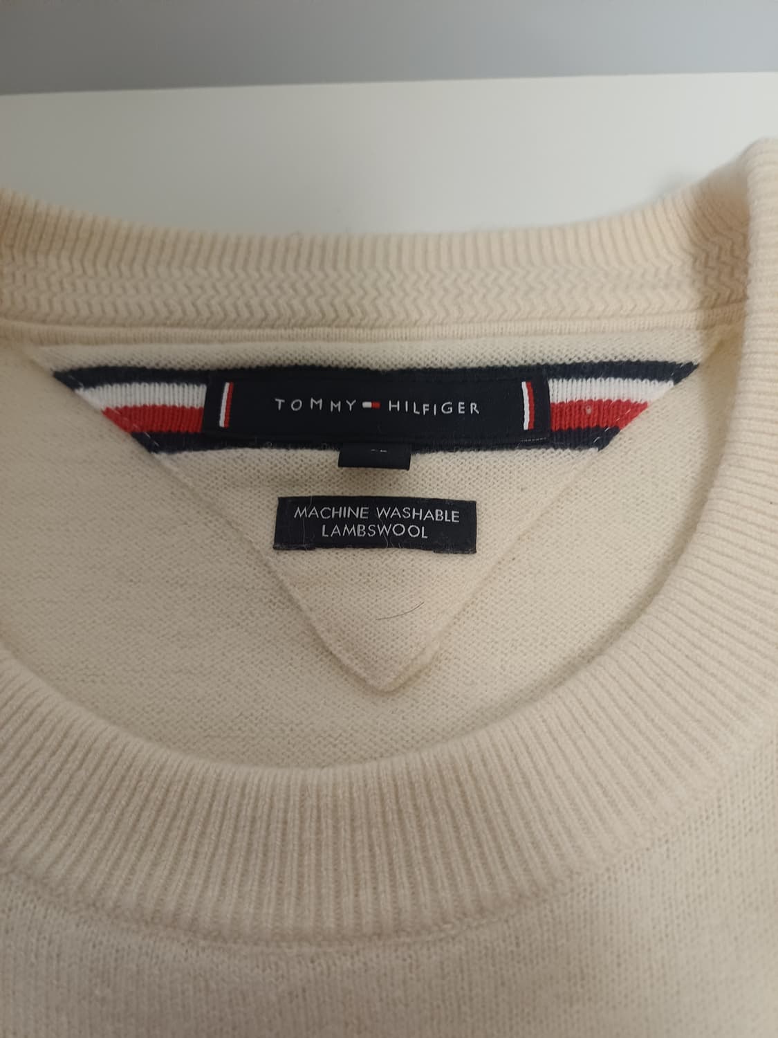 타미힐피거 19AW 머신워셔블 램스울 니트 [표기XL - 실측 L] 상품이미지4
