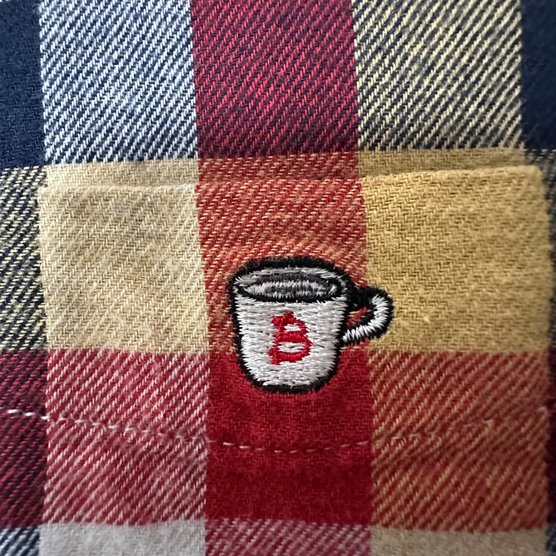 BEAMS heart cotton check shirt 상품이미지3