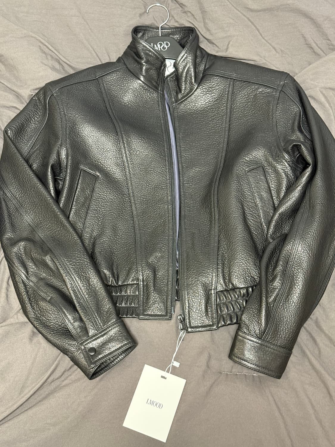 엘무드 세인트 레더 자켓 46 상품이미지1