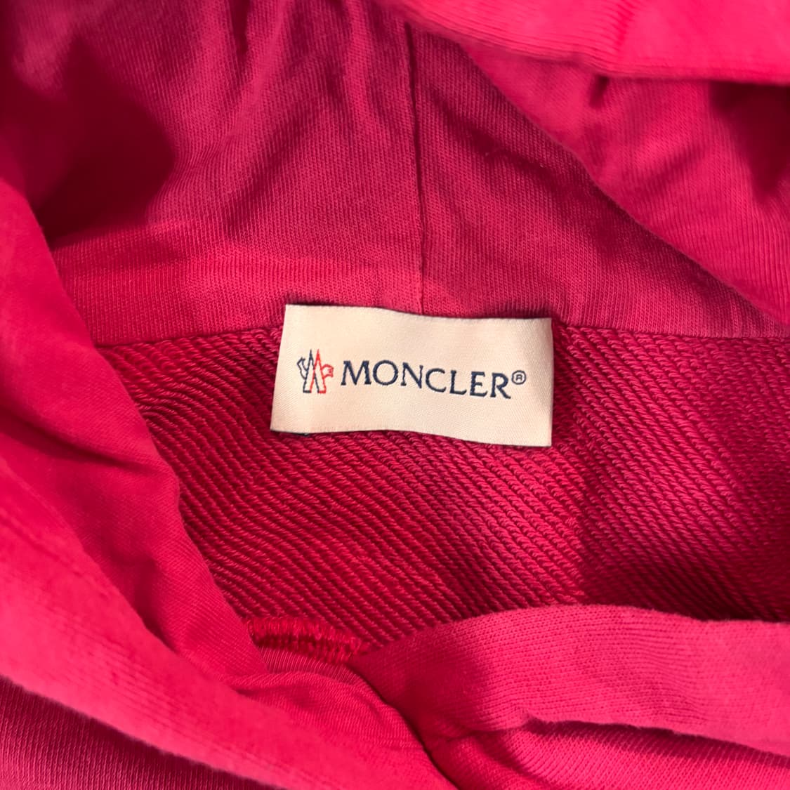 몽클레어 핑크 후드티 상품이미지2