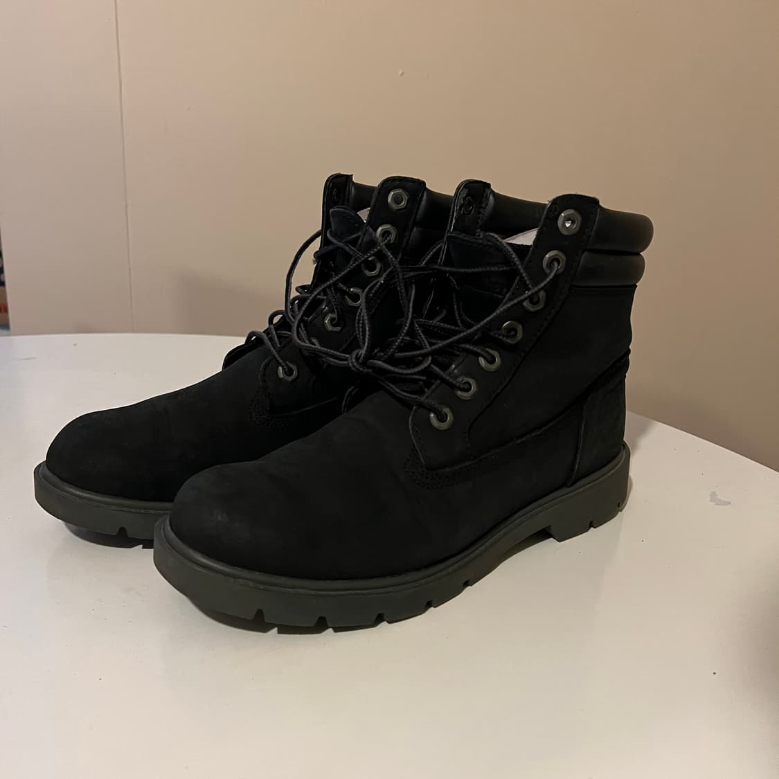 팀버랜드 6인치 블랙 부츠 상품이미지2