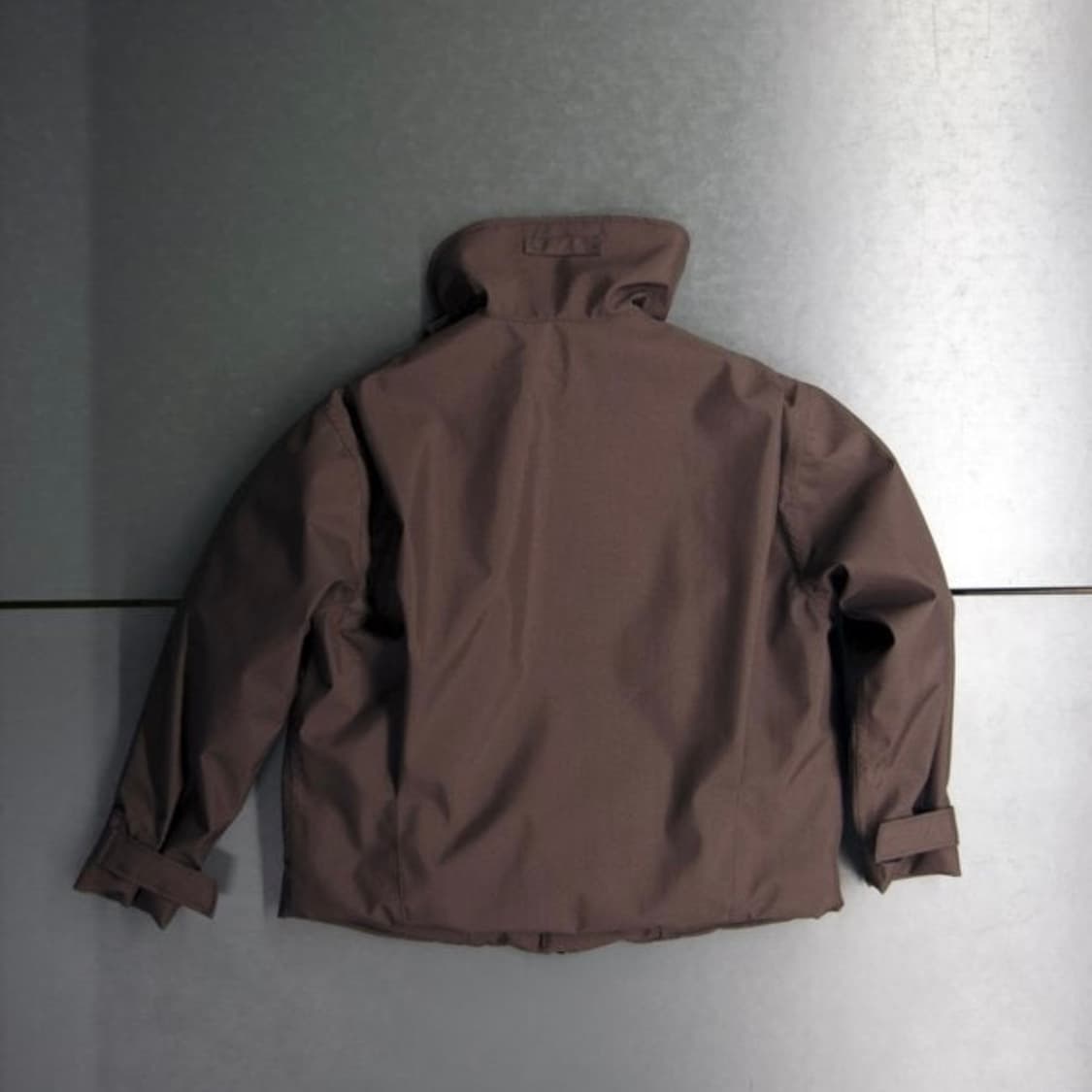 gr10k flame split 패디드 자켓 브라운 상품이미지2