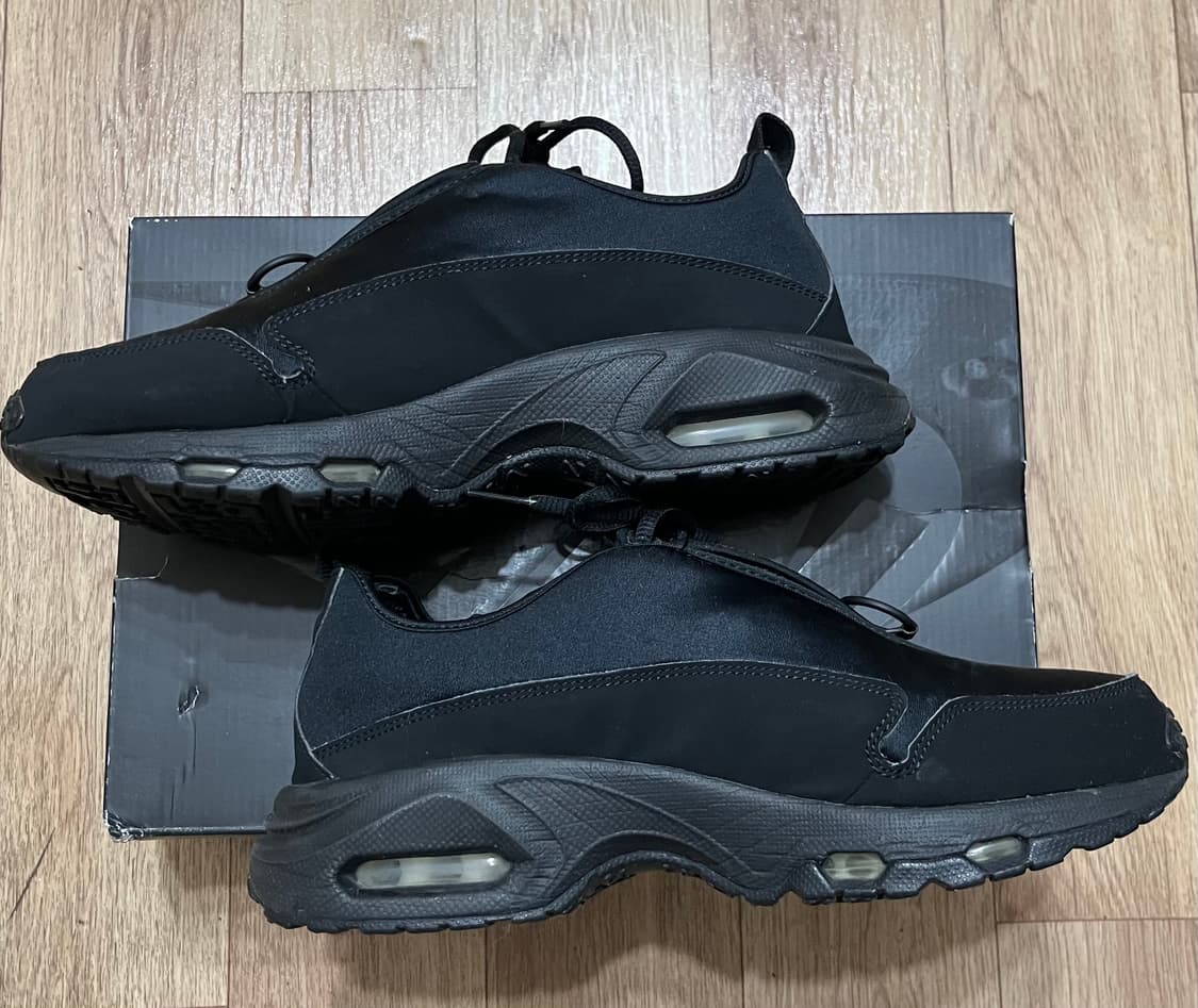 나이키 꼼데가르송 옴므플러스 에어맥스 선더 sp 블랙 상품이미지7