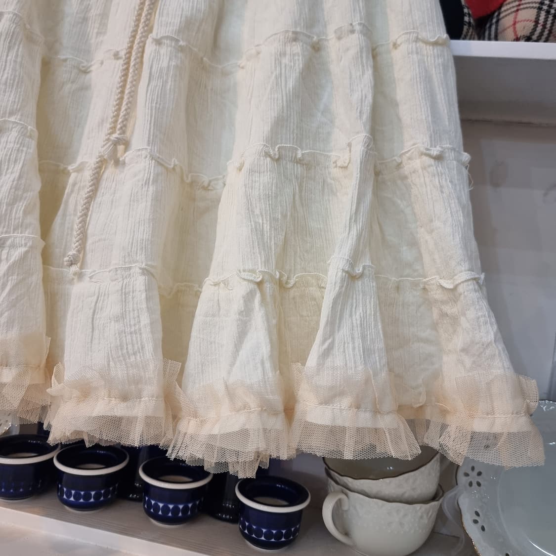 아이보리 캉캉 스커트 상품이미지2