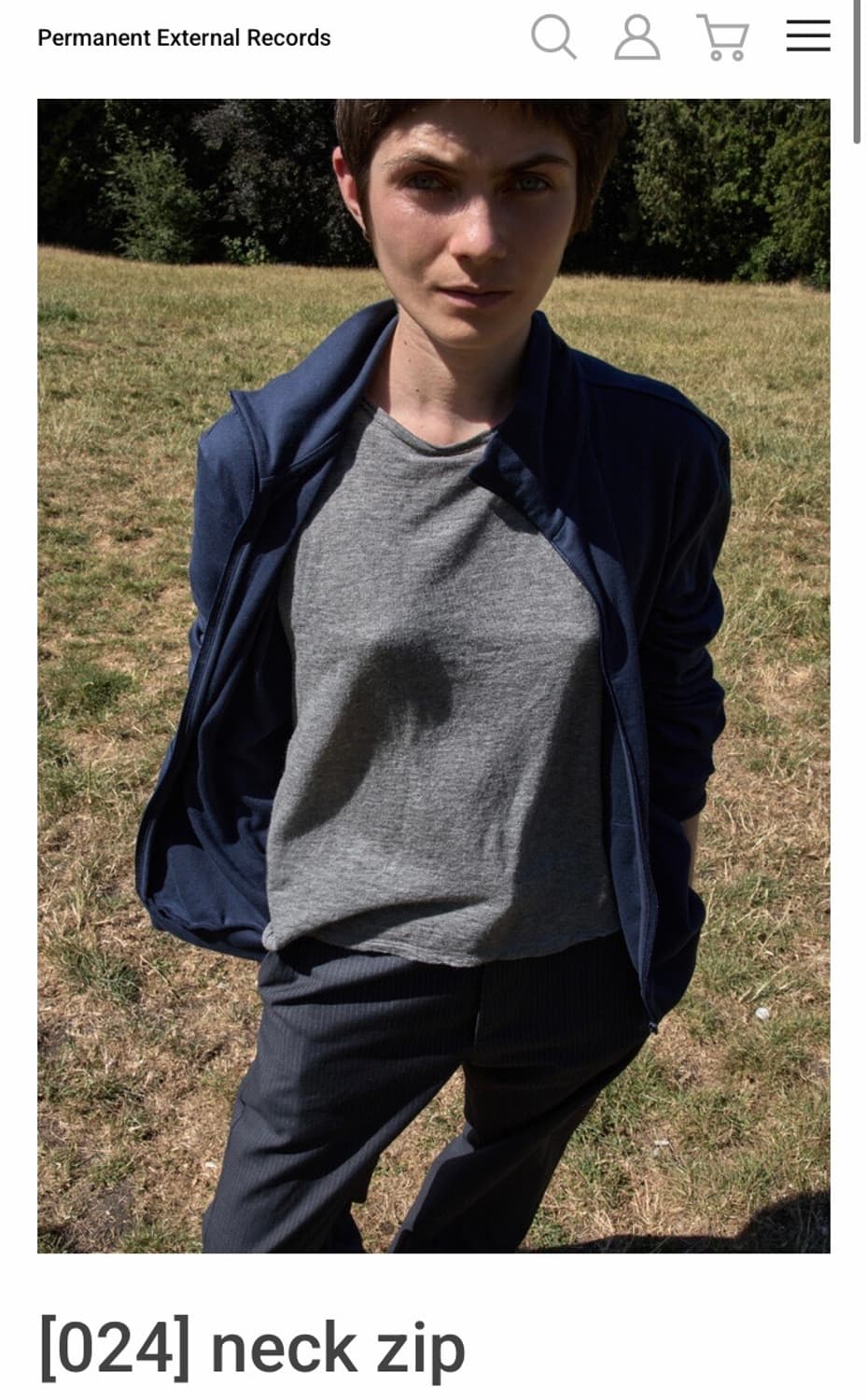 neck zip 사이즈 2 상품이미지1