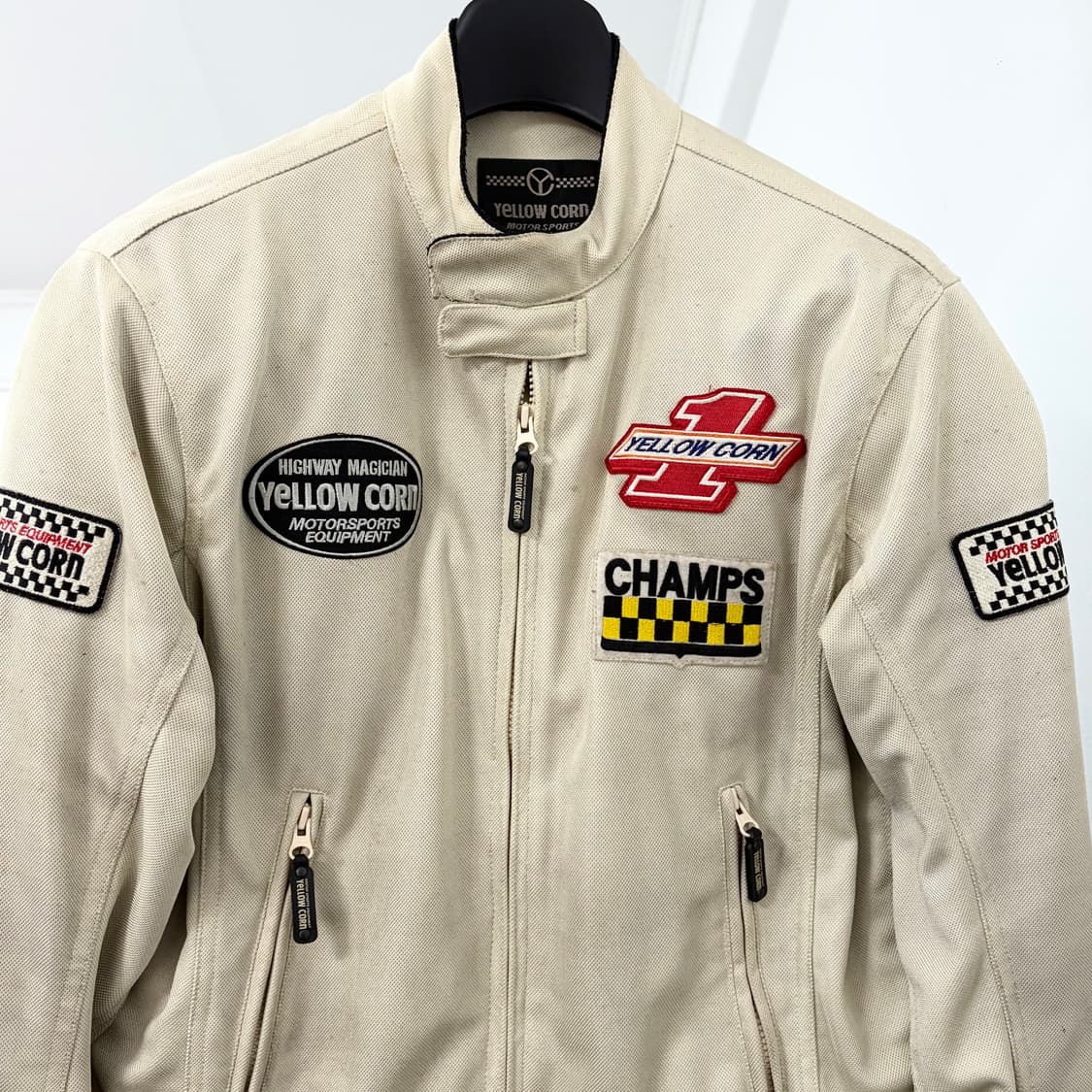 옐로우콘 메쉬 레이싱 자켓 상품이미지6