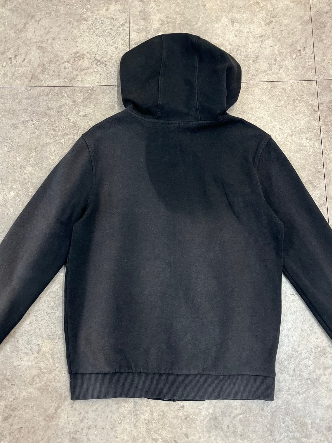 후부 후드집업 블랙 M #csz2947 상품이미지8