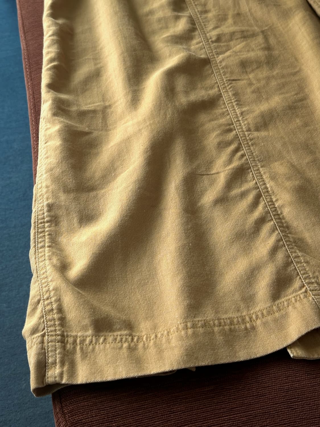 Rayon blend design long skirt 상품이미지6