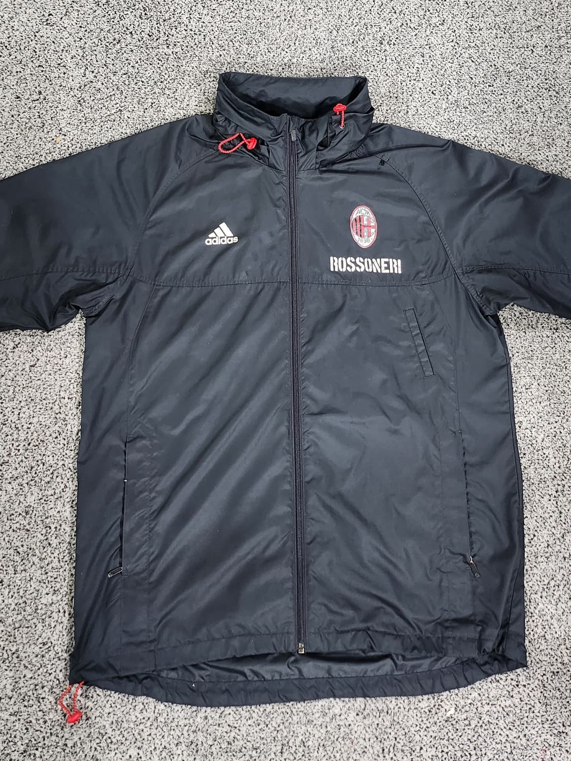 //아디다스 AC 밀란 '로쏘네리' 바람막이 L 상품이미지1