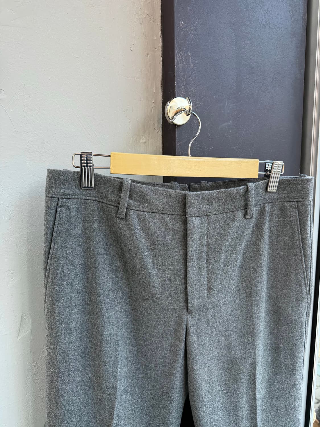 32/ 타임옴므 19FW 울 스트레이트 팬츠 상품이미지3