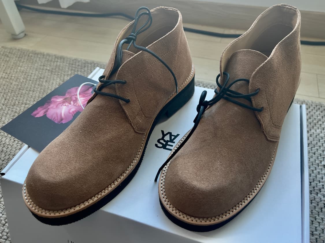 야세 카우하이드 데저트부츠 복스 브라운 260 상품이미지5